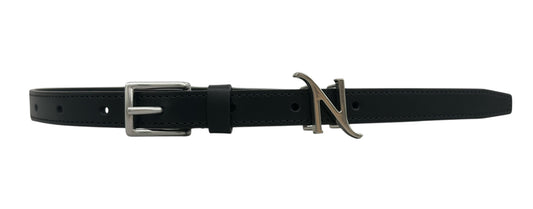 【26SS予約商品】N logo belt BLACK