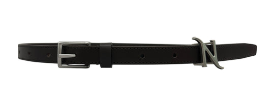 【26SS予約商品】N logo belt BROWN