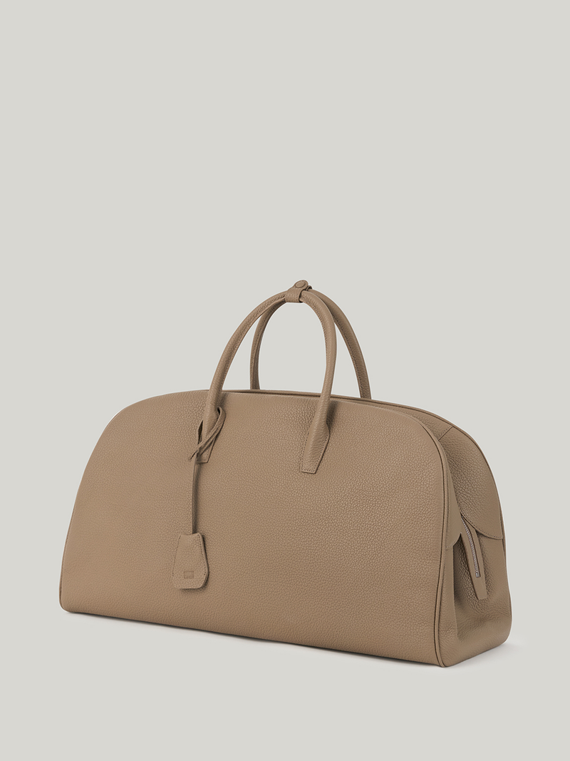 IHNN x LUMEN XLG Boston bag TAUPE